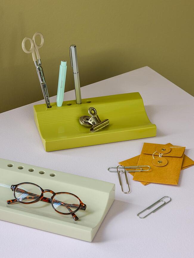 Organizador de escritorio Kanso, amarillo