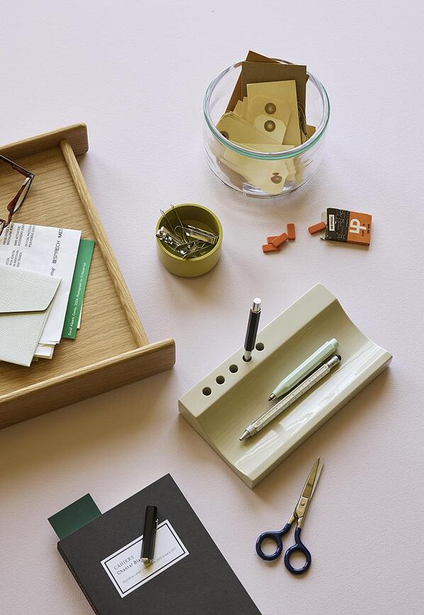 Organizador de escritorio Kanso, amarillo