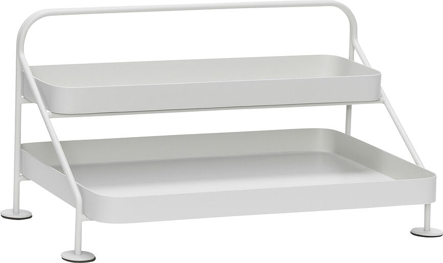 Organizador de escritorio Sortit, gris claro