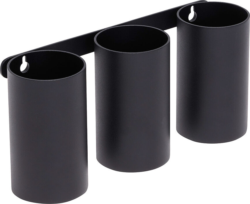 Organizador de pared Silo, negro