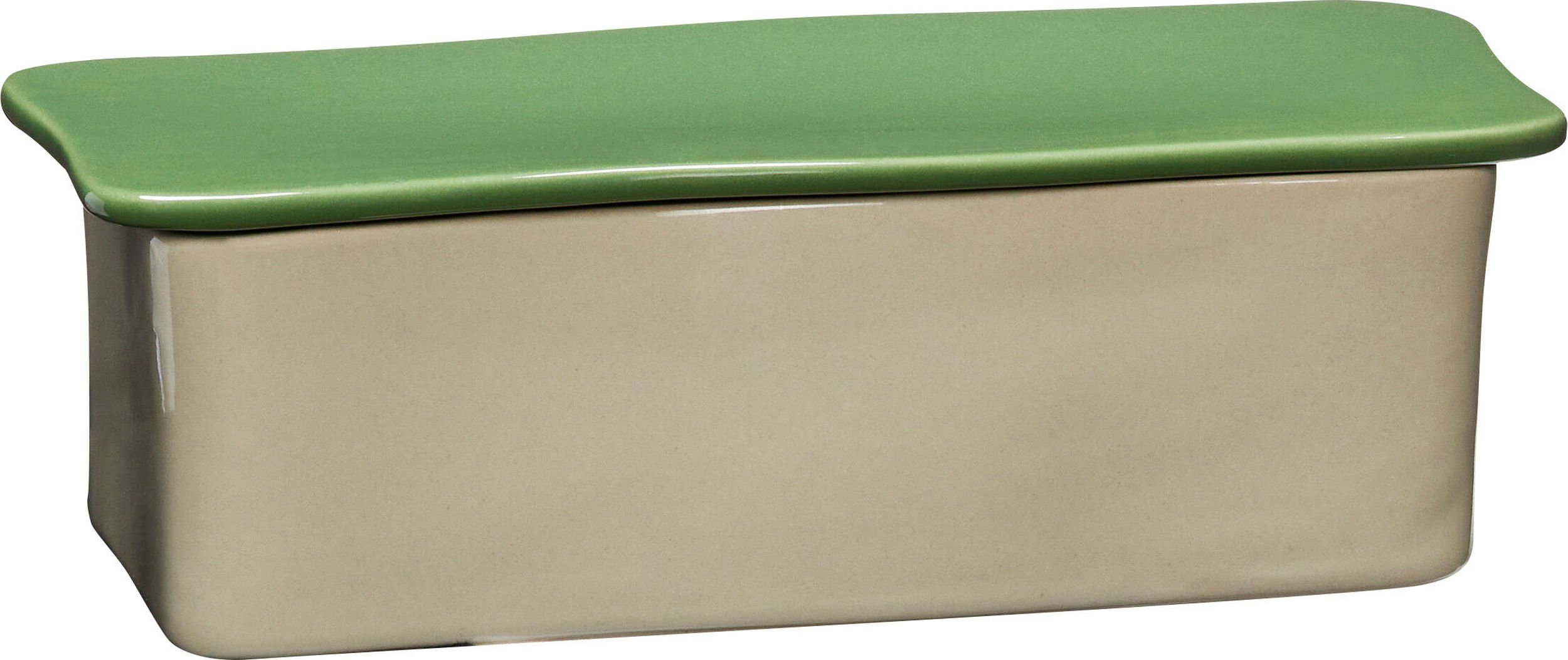 Organizer na biurko Amare 24 cm piaskowo-zielony