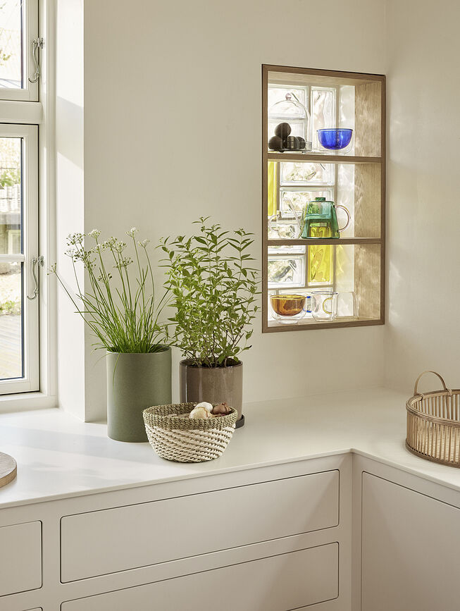 Palm Paniers de Rangement, Lot de 2