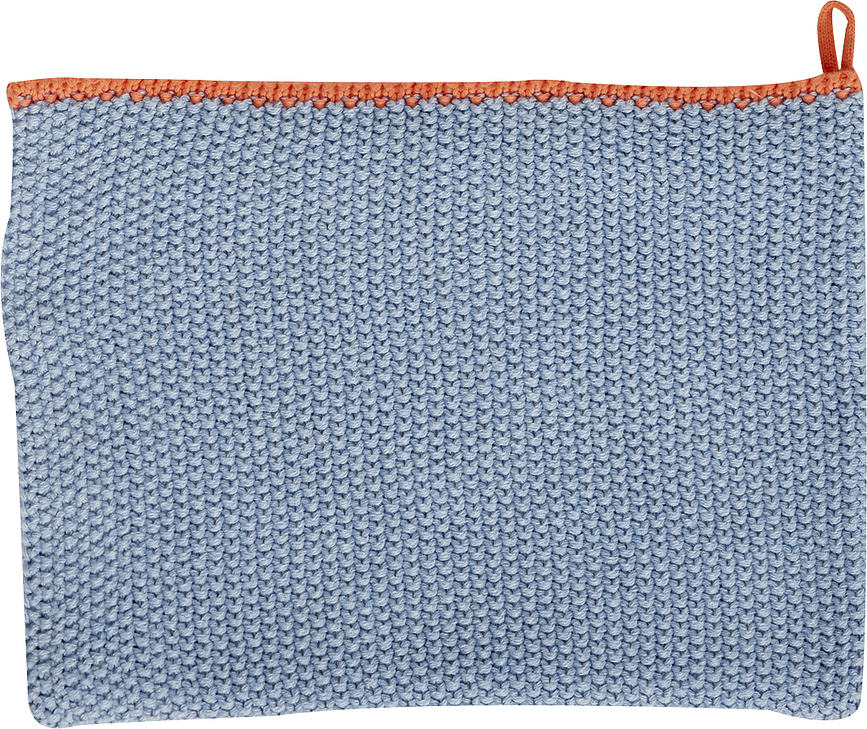 Panno Hübsch 40 x 60 cm azzurro