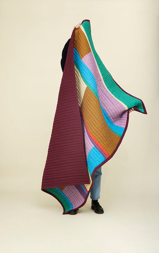 Pavilion Block Deka 140 x 200 cm šarena