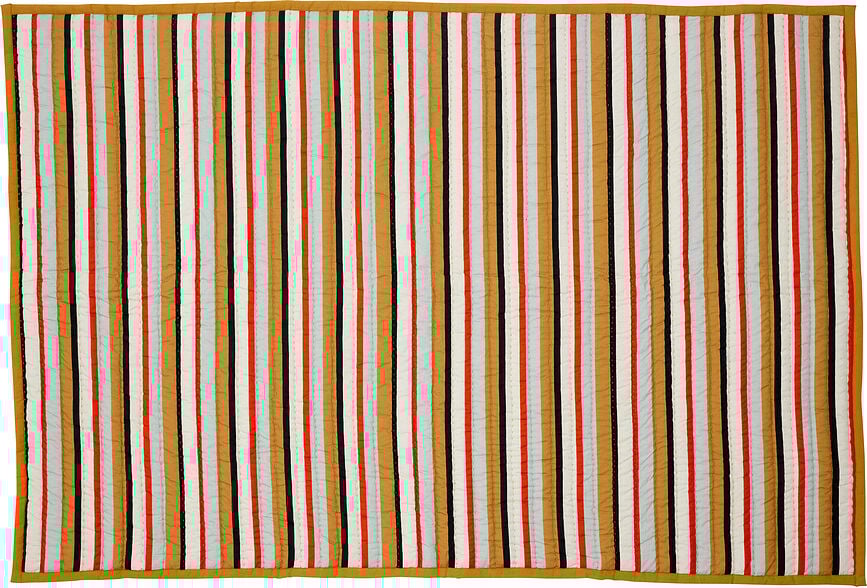 Pavilion Deka 140 x 200 cm prugasta oker