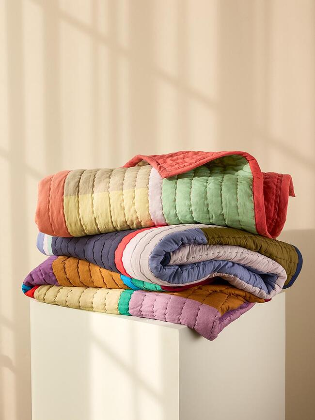 Pavilon Deka za piknik 140 x 200 cm koraljno-zelena