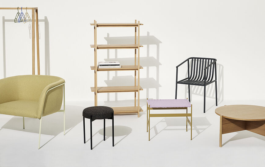 Perchero Apply, negro