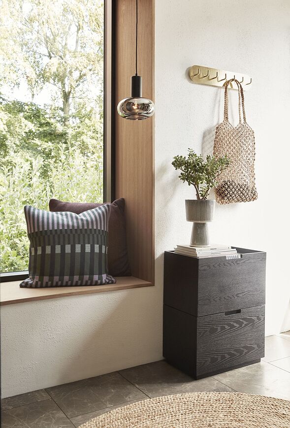 Perchero de pared Hübsch, 991114