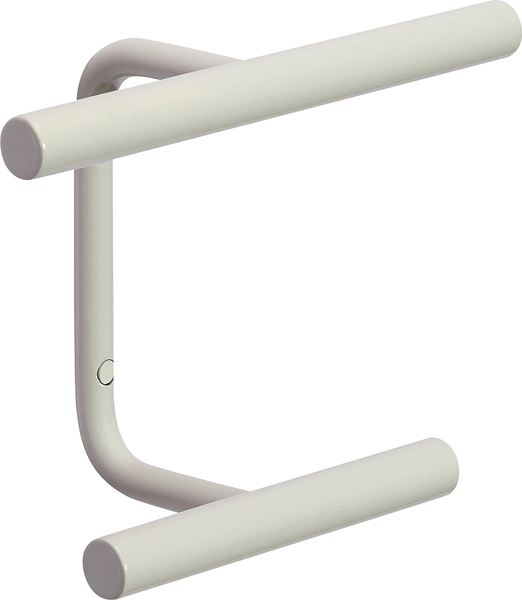 Perchero de Pared Hübsch Flip, gris claro