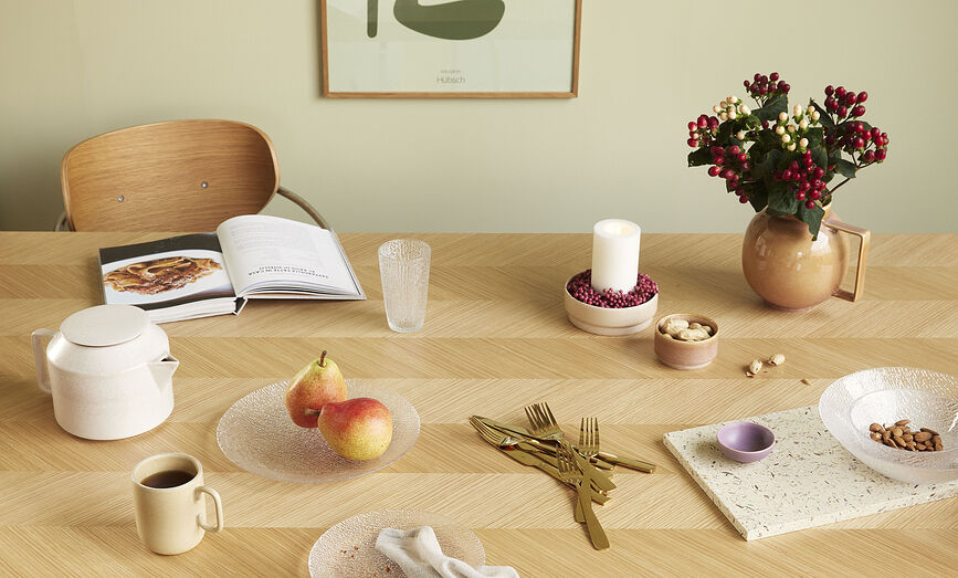 Plato de Desayuno Fuyu, 20 cm, transparente