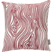 Poduszka Hübsch różowa w abstrakcyjne wzory