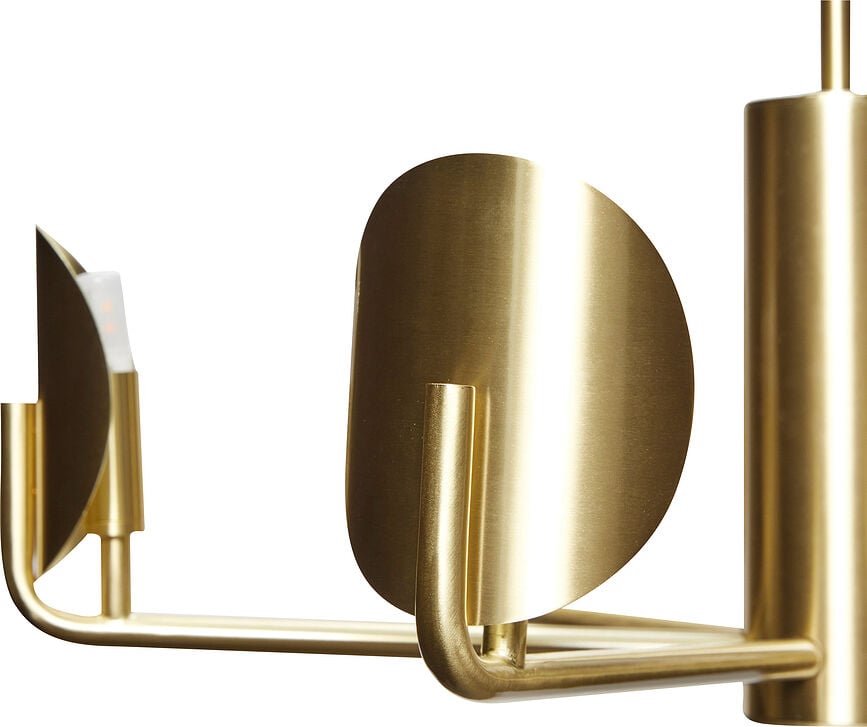 Pomp Luster šesterokraki mjedeni