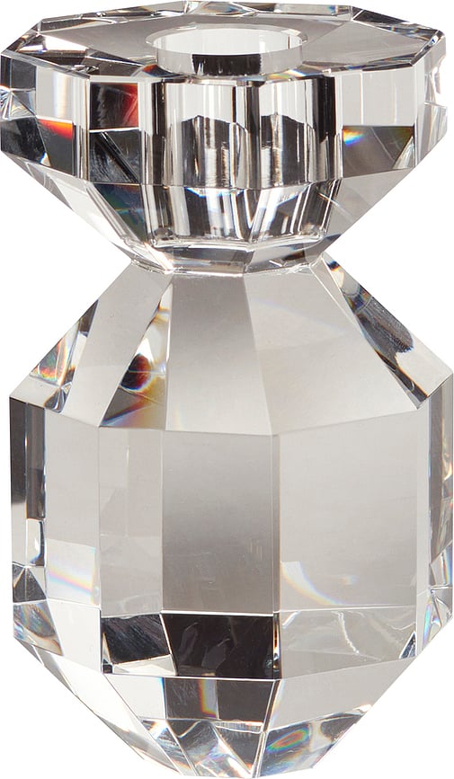 Portavelas de cristal Hübsch 340908