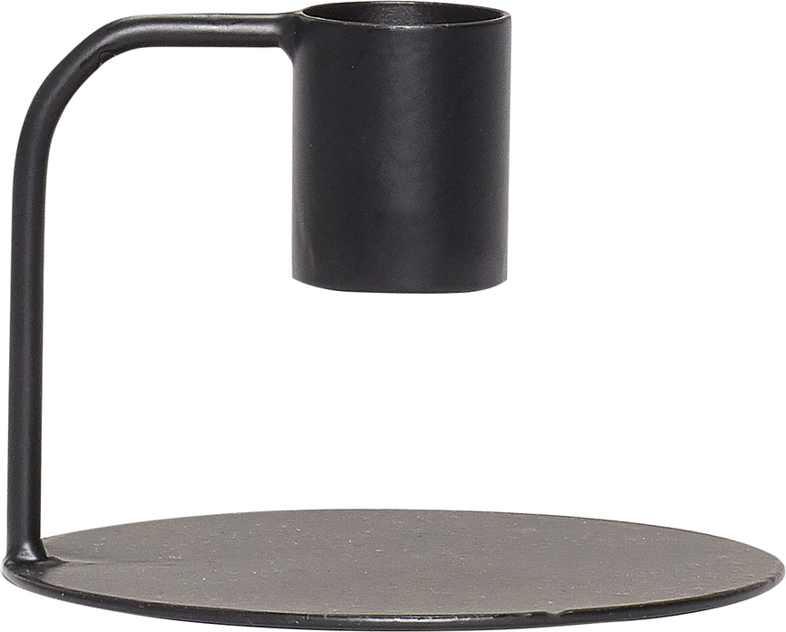 Portavelas de metal Hübsch