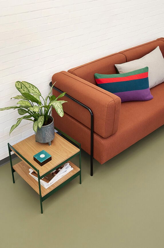 Portavelas para velas de té Flux, verde y marrón