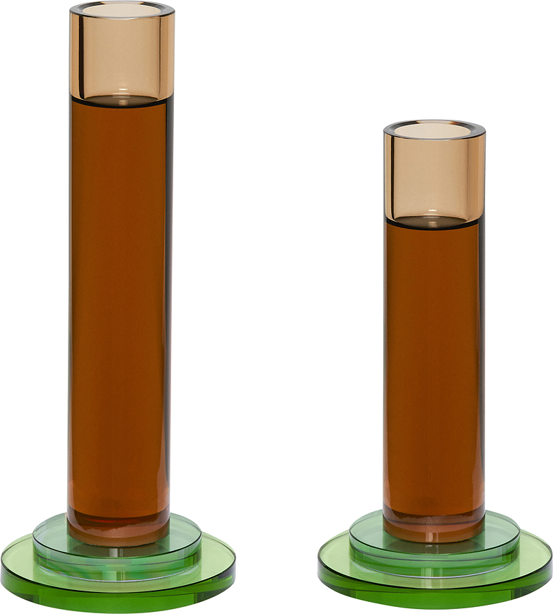 Portavelas para velas clásicas Comet, 2 unidades