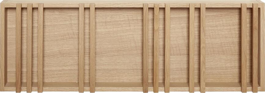 Revistero de madera de roble, Hübsch