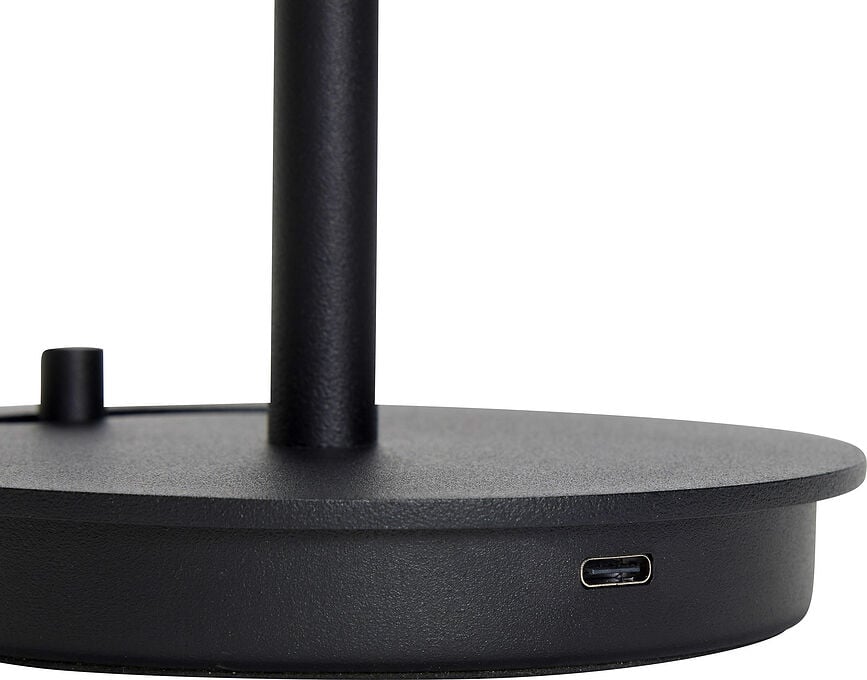 Salon Lampa stolna crna