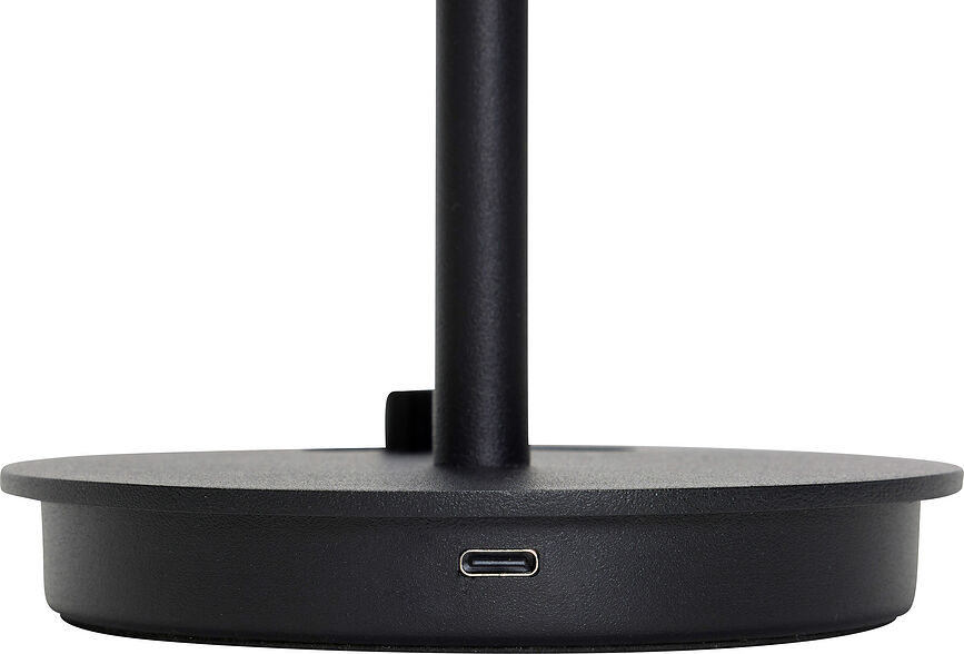 Salon Lampe de Table, noire