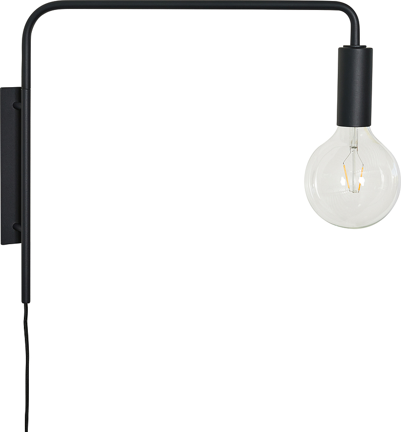 Serendipity Stenska svetilka, črna