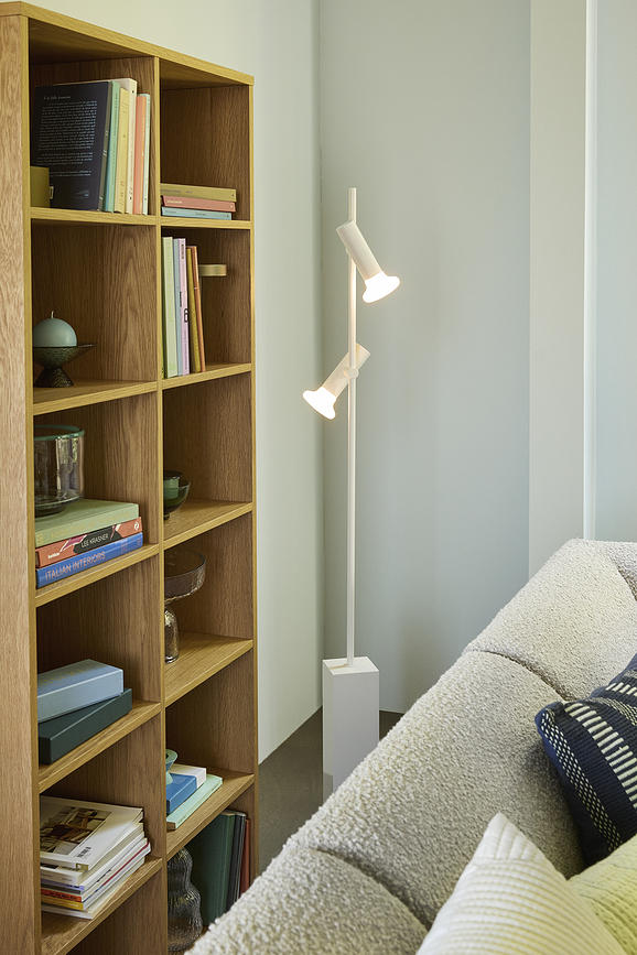 Set Lampadaire 160 cm, gris clair