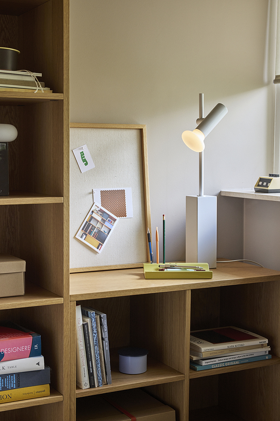 Lampe de Bureau 60 cm, laiton brossé