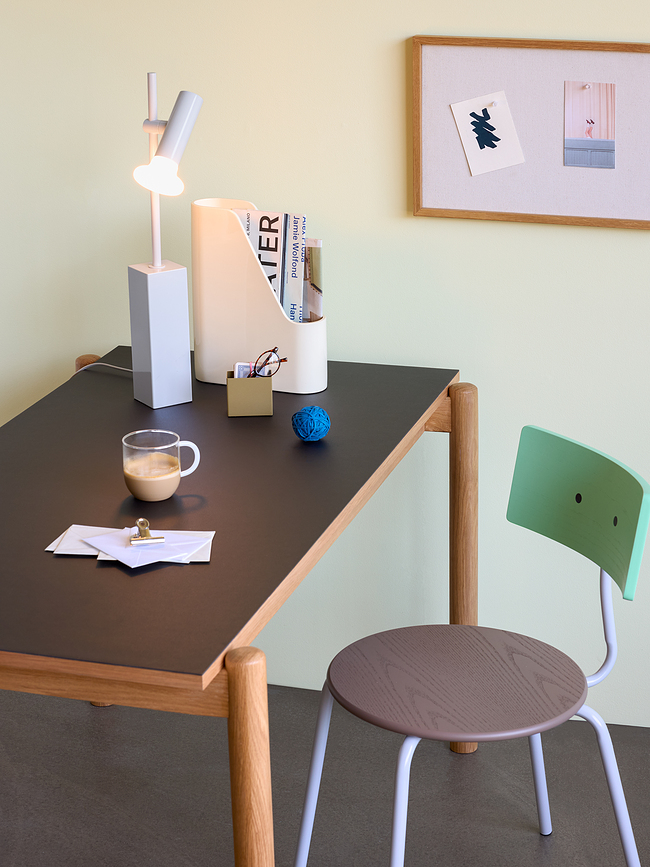 Lampe de Bureau 60 cm, laiton brossé