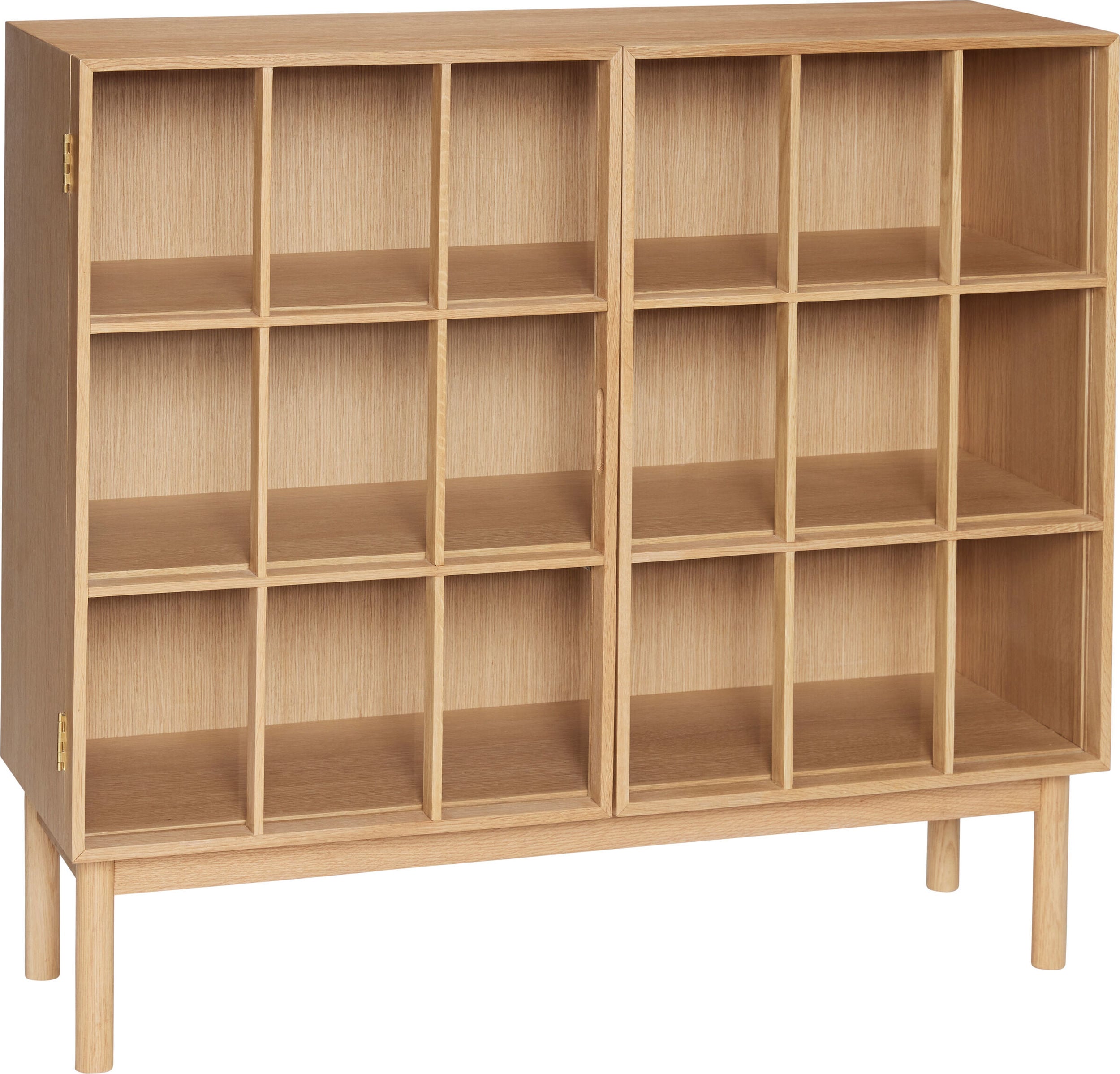 Shoji Regal 90 cm natürliche Eiche