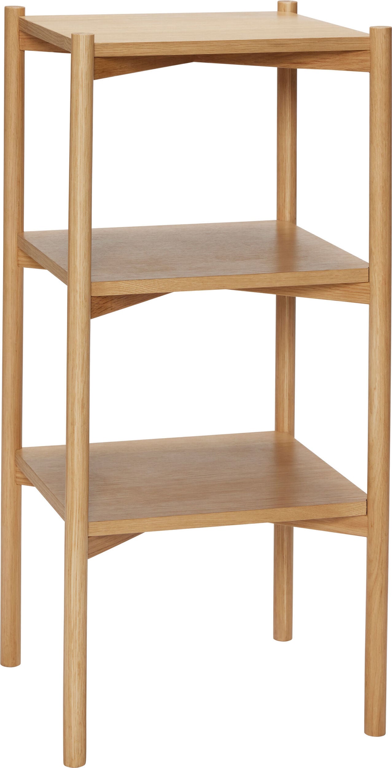 Regale und modulare Systeme Solution Regal 91 Cm Natürliche Eiche Mit 3 Ablagen