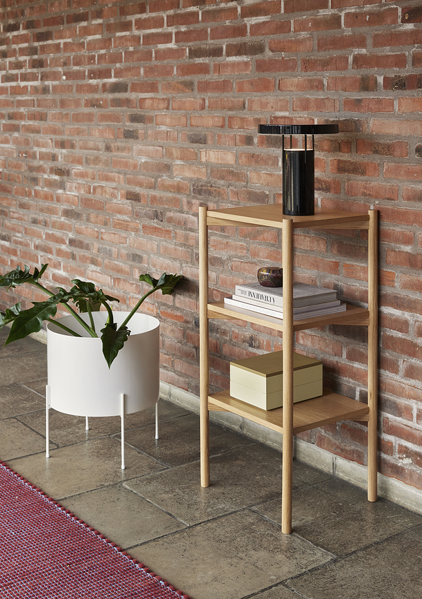 Soporte para plantas Airy, 42 cm, blanco