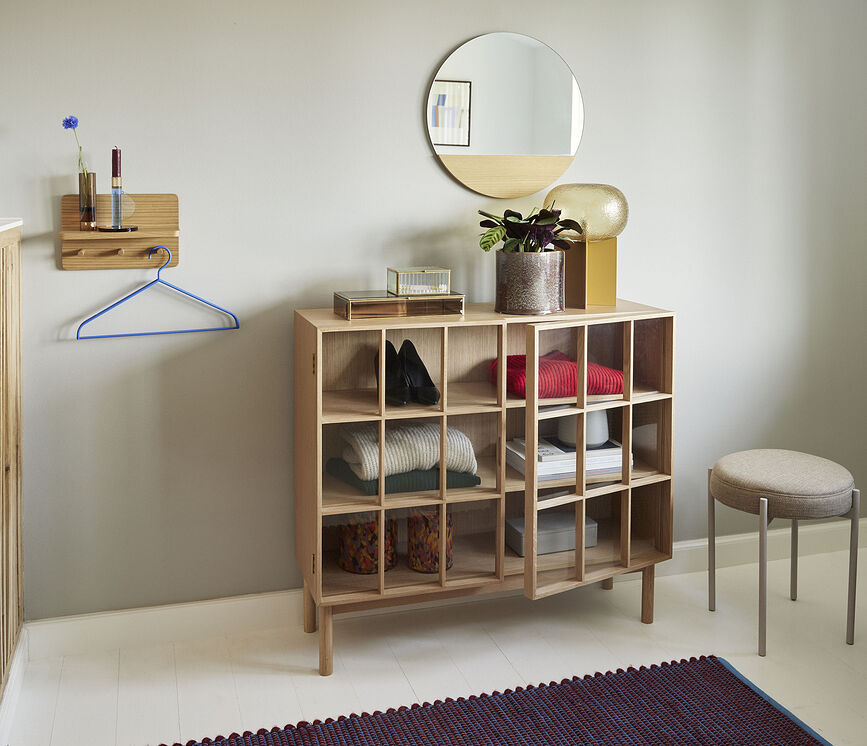 Space Porte-Manteau avec étagère, 30 cm