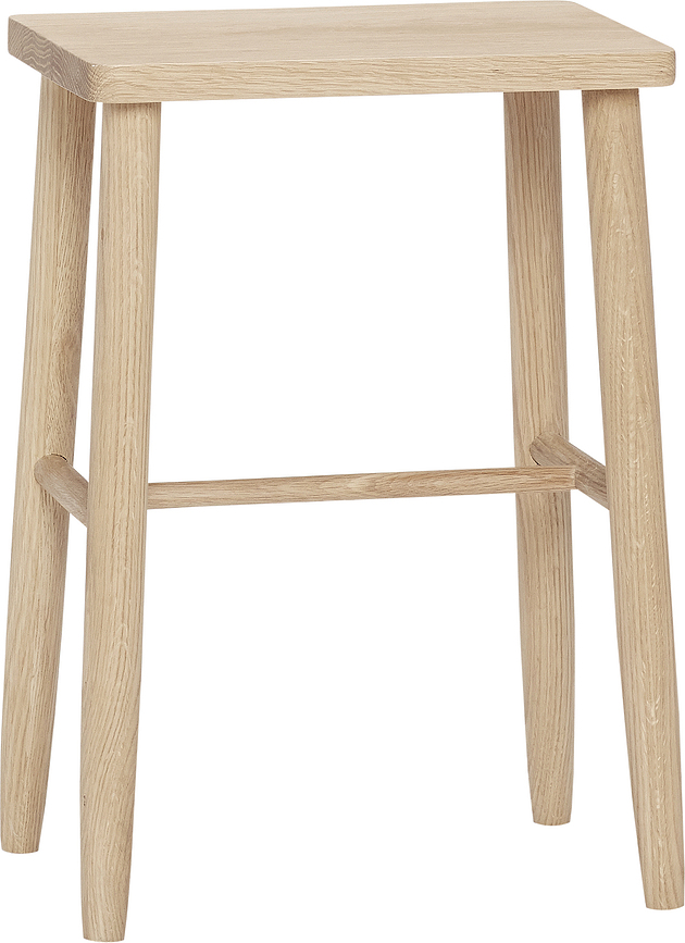 Stolička barová Hübsch dubová 52 cm