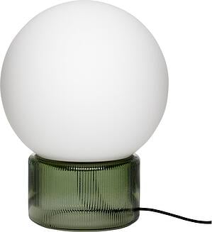 Stolná lampa Hübsch guľa sklenená 17 cm