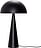 Stolní lampa Hübsch kovová 52 cm černá
