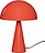 Stolní lampa Mush mini, červená