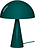 Stolní lampa Mush mini, tmavě zelená
