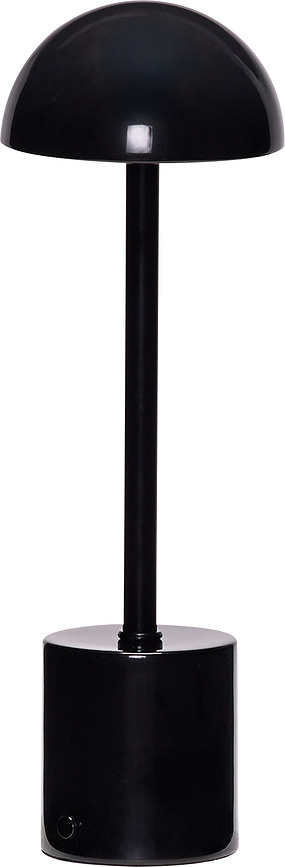 Stolová bezdrôtová lampa Taten, 30 cm, čierna