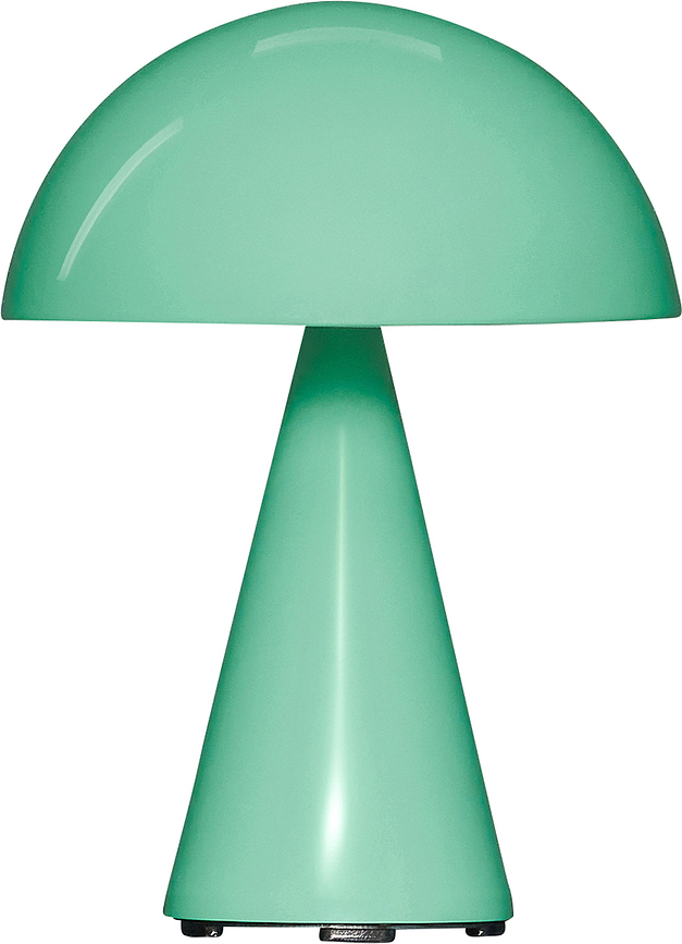 Stolová lampa bezdrôtová Mush 20 cm, zelená