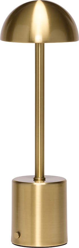 Stolová lampa bezdrôtová Taten, 30 cm, mosadzná