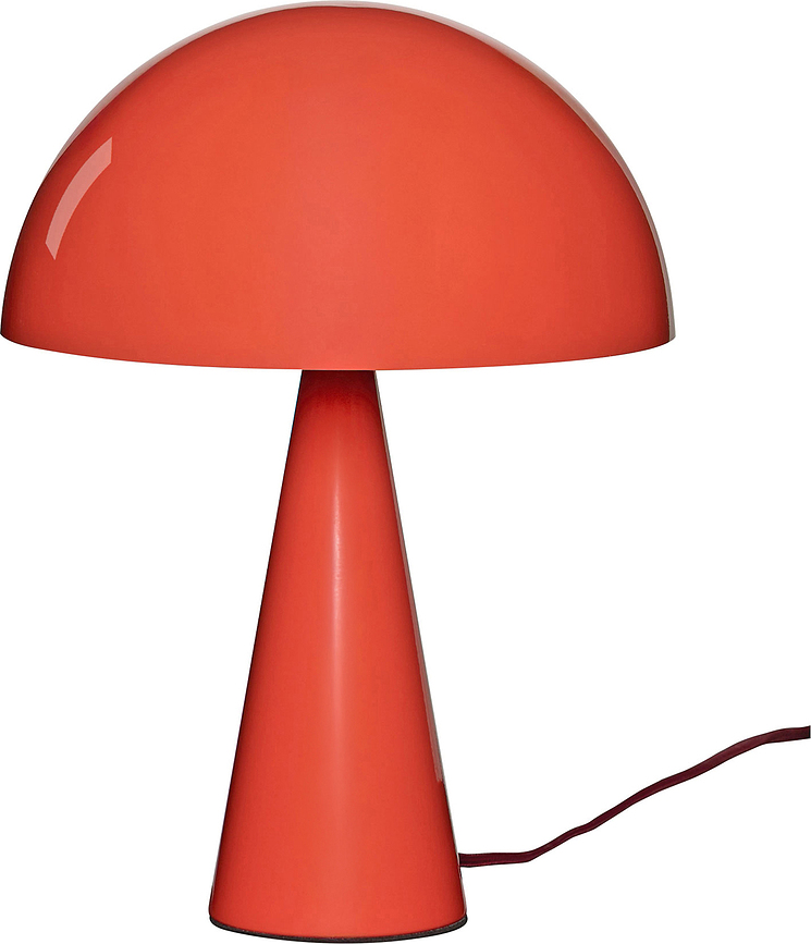 Stolová lampa Mush mini, červená