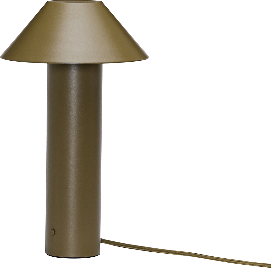 Stolová lampa Tower 32 cm, zelená