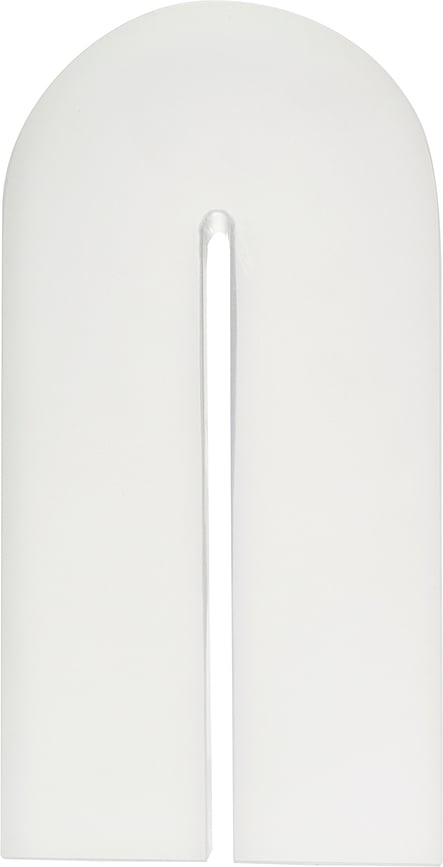 Sujetalibros de cristal Hübsch, esmerilado