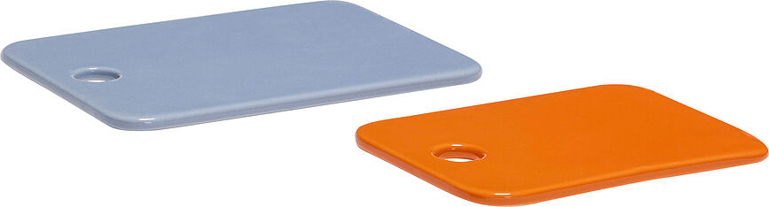 Tablas de Servir Amare, azul y naranja, 2 unidades
