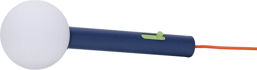 Talk Lampe de table et murale, bleue