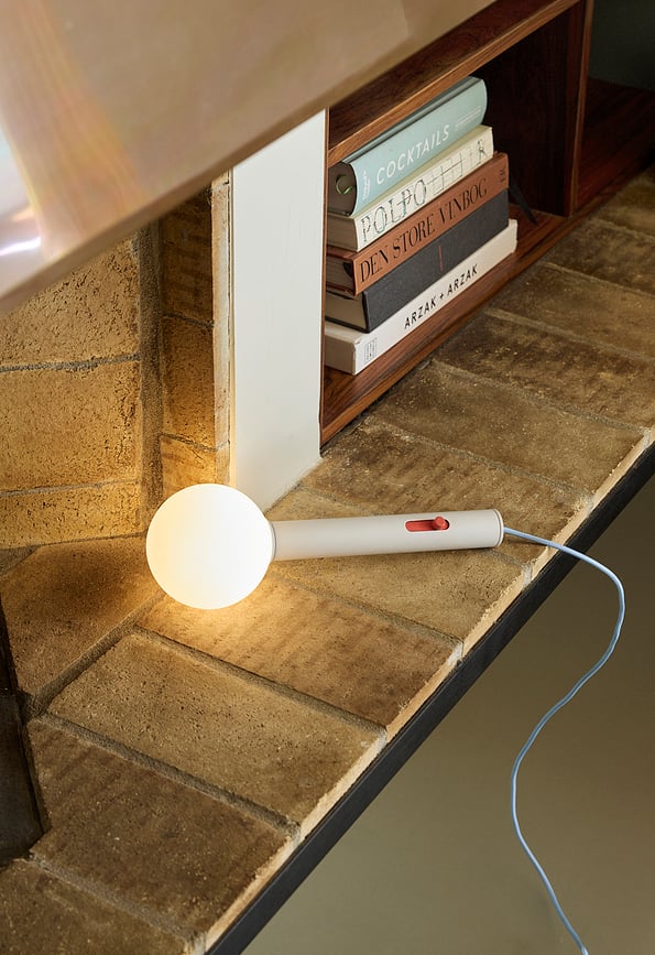 Talk Lampe de table et murale, grise