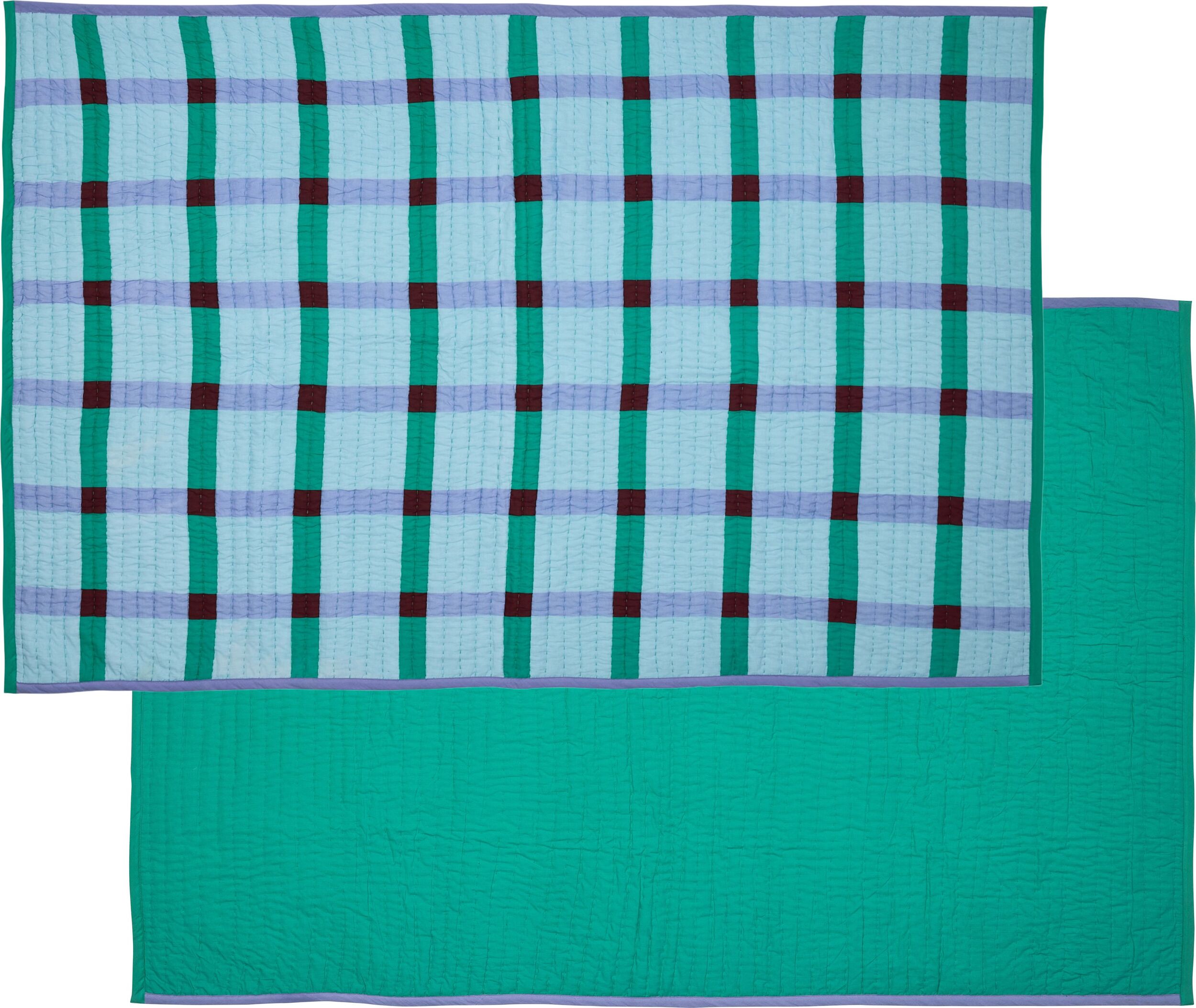 Tento Picknickdecke 140 x 200 cm, blau-grün
