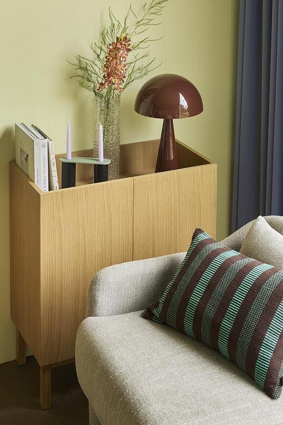 Triple Vaze prozirne zelene 3 kom.