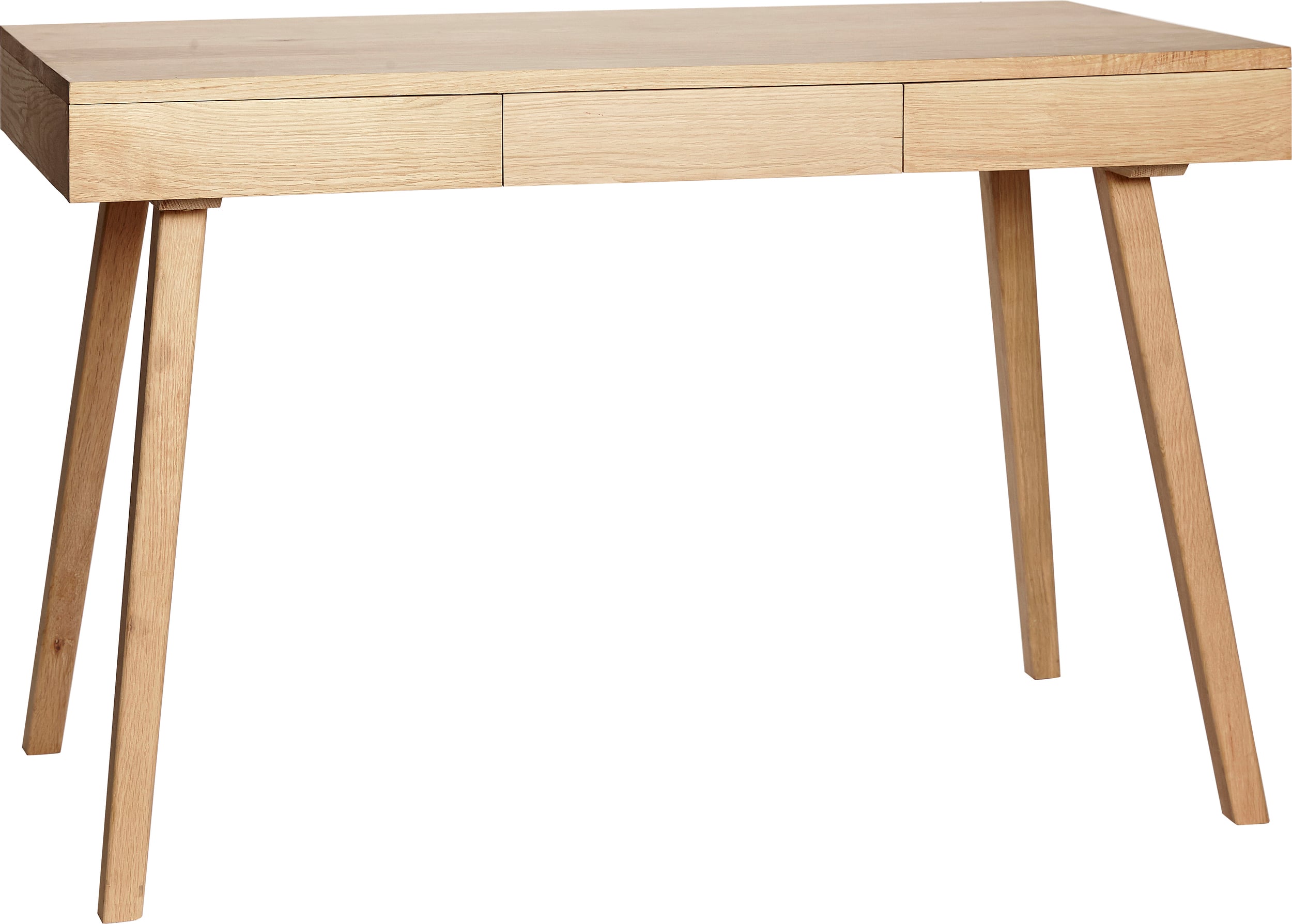 Tripple Schreibtisch mit 3 Schubladen, 120 cm