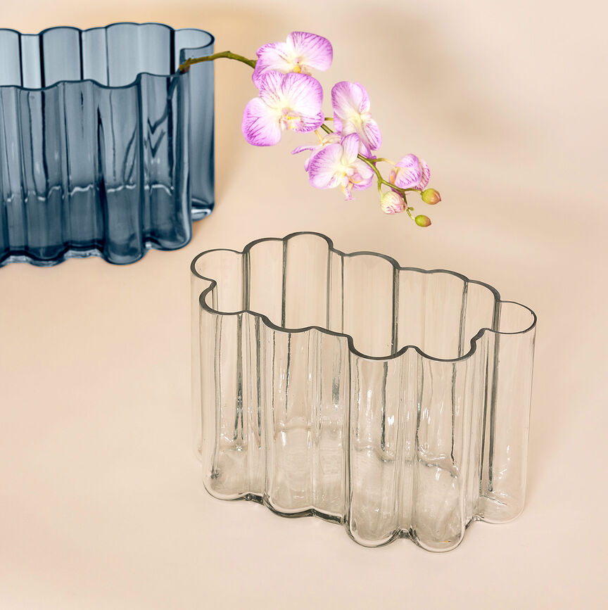 Umber Βάζο, 20 εκ., κεχριμπαρί