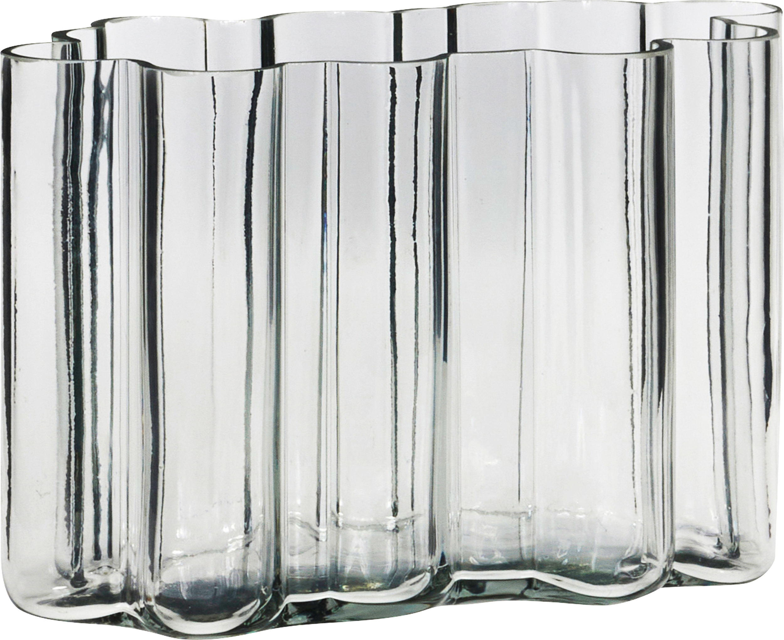 Umber Vase 20 cm transparent
